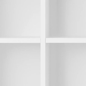 Boxie nyitott fali szekrény 80x80x37 cm fehér