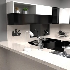 Asztali lámpa JOKER 1xGU10/25W/230V fehér/fényes króm