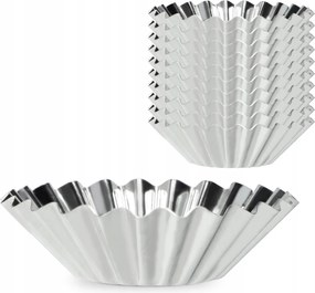 Fém Muffin Formák Muffinokhoz 7cm 10 db