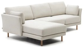 Krémszínű sarokkanapé Gilma – Kave Home
