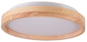 LED fürdőszobai mennyezeti lámpa LED/12W/230V Ø 27 cm IP44 tölgy