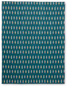Karácsonyi mintás pamut asztalterítő 137x229 cm Nutcracker – Catherine Lansfield