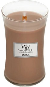 WoodWick Illatosító gyertya nagy vázában Cashmere,609 g