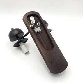 Brilagi - LED Fali lámpa COTTAGE 2xE14/40W/230V bükkfa/barna