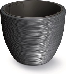 Műanyag kaspó Furu 40 betéttel Prosperplast 39 cm x 39 x 32 cm