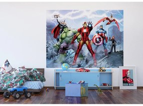 Avengers gyermek fotótapéta 252 x 182 cm, 4 részes