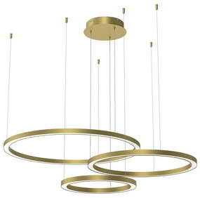 LED Csillár zsinóron GALAXIA LED/85W/230V arany