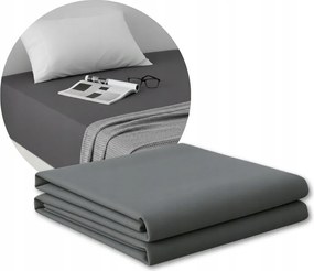 Lepedő 160x200 Grafit Jersey gumis 200x160 Matrac Lengyel