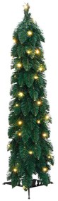 megvilágított műkarácsonyfa 30 LED-del 60 cm