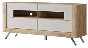 TV asztal/szekrény Kassie Typ 41 (kasmír + arany harbor tölgy). 1108355