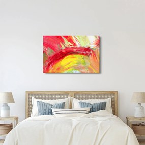 Absztrakció kép - festmény (90x60 cm)