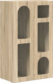 vidaXL Széf Sonoma tölgy 59 x 35 x 100,5 cm Faanyag