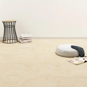 Bézs öntapadó pvc padló burkolólap 5,11 m²