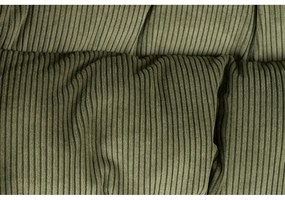 Zöld bársony fotel Vince – Dutchbone