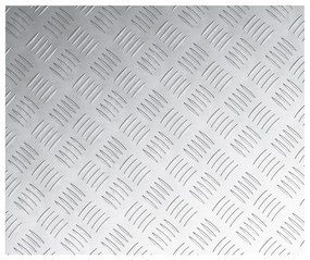 Alumínium Rácsos Lemezek 4 db Csúszásmentes 60x50 cm