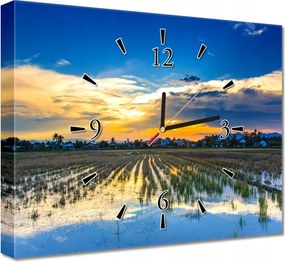 Faliórák 40x30 Kilátás Tájkép