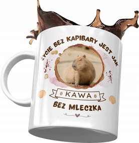 Kapibara bögre SzĂŒletĂ©snapra NĂ©vnapra AjĂĄndĂ©k Nyomtatott FotĂłval