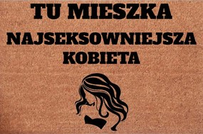 Lábtörlő Lábszőnyeg A Legszekszebb Nő Itt Él