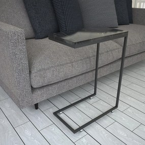 Callen Black Marble kisasztal