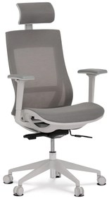 Scaun pivotant modern pentru șofer cu cotieră 3D reglabilăGri KA-W004