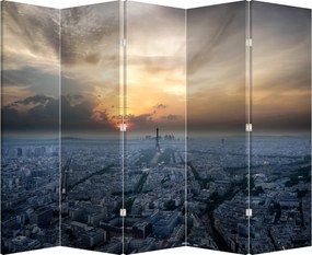 Paraván - Párizs magasból (210x170 cm)