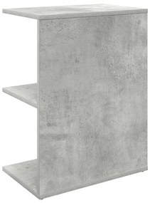 éjjeliszekrények 2 db beton szürke gépi forgácsolt fa
