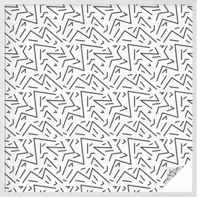 Ablaküveg fólia Adatvédelem Absztrakt cikk-cakk 100x100 cm