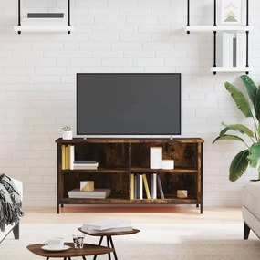 füstös tölgy színű szerelt fa TV-szekrény 100x40x50 cm