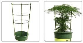 Kör alakú növénytámasz cserepes növényekhez - VERK 01894 - 3 kör