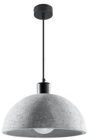 Sollux Sollux SL.0847 - Csillár zsinóron PABLITO 1xE27/60W/230V beton SLX0716