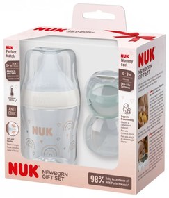 Baba cumisüveg NUK Perfect Match Newborn Gift set 150 ml