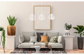 Csillár zsinóron CEED 3xE27/60W/230V fehér