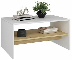 Apollon White and Sapphire Oak dohányzóasztal