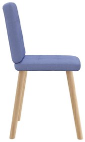 étkezőszékek 6 db Jeans kék szövet