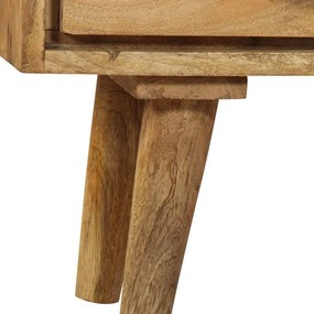 tömör mangófa tálalószekrény 90 x 30 x 69 cm