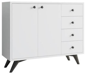 Szekrény WAGA 82x100 cm fehér