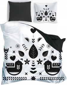 Modern Ágynemű Garnitúra Népi Művészet Tyúkok Madarak Népművészet 220x200