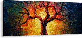 Kép - Az élet fája mozaikban (120x50 cm)