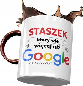 Bordó bögre Stanislaw Staszek Férj kolléga számára, fényképes nyomtatással