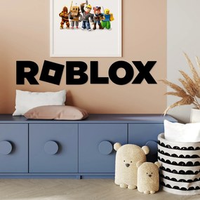 Fa falikép - Roblox logó