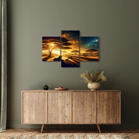Kép - Pihenő oroszlánok (90x60 cm)