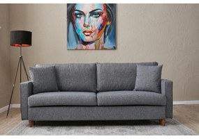 3 személyes kanapéágy Eva - Szürke