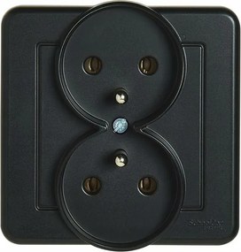 Schneider Leona Dupla aljzat földeléssel antracit rekeszek