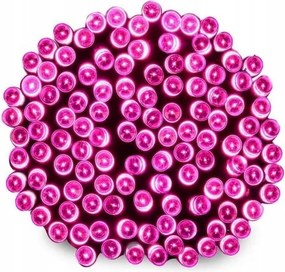 Led Karácsonyfa Lámpák 500 Rózsaszín 38 m IP44 Kültéri Beltéri 8 Mód