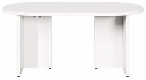 Dohányzóasztal Fehér 80 x 39.5 x 35 cm Tömör fenyőfa
