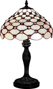 Prezent TIFFANY VII. 53 Asztali lámpa 1x60W/E27 IP20