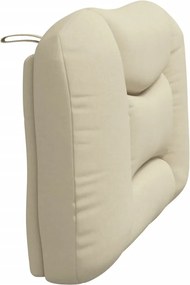 krémszínű szövet fejtámla párna Hvar 100 cm