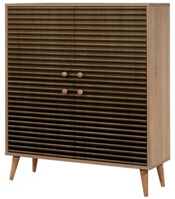 Mega Sonoma Oak Stripes II szekrény