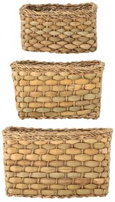 Tengerifű tárolókosár szett 3 db-os 26x16x16 cm Ramon – Bloomingville