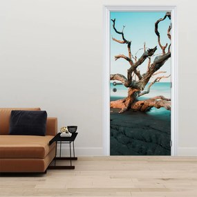 Fotótapéta ajtóra - A tengerparton (95x205cm)